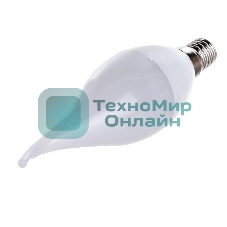 Лампа светодиодная SAFFIT SBC3709 (55130) 9Вт Е14 белый матовая свеча на ветру