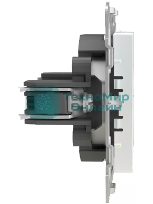 Коннектор TV TOKOV ELECTRIC СП Pixel механизм перламутр.