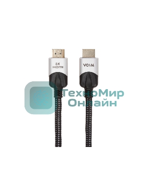 Кабель VCOM CG865-3M HDMI 19M/M,ver. 2.1, 8K@60 Hz 3 м VCOM CG865-3M
