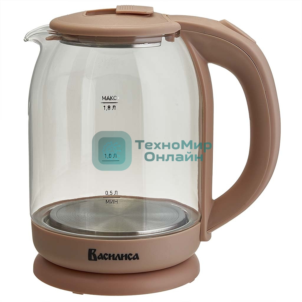 Чайник электрический ВАСИЛИСА ВА-1035 бежевый