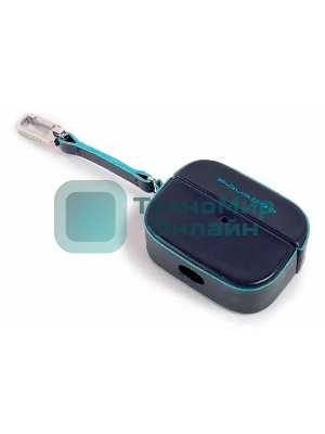 Чехол для наушников Piquadro Blue Square AC5308B2/BLU2 синий натур.кожа