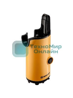 Соковыжималка BRAYER 1706BR-YE жёлтый, шнековая вертикальная, 130 Вт, 600 мл, электронное, реверс