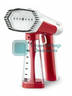 Отпариватель Ufesa GS1600 READY2GO белый/красный, 1600 Вт, 30 г/мин, 200 мл