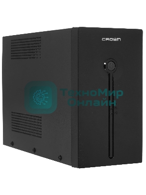 Источник бесперебойного питания Crown CMU-SP1500EURO USB/1500 ВА/900 Вт/1 х IEC 320 C13 (компьютерная), 4 х CEE 7 (евророзетка)