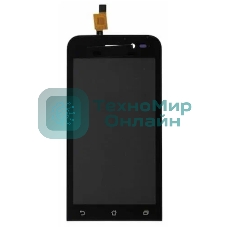 Дисплей для Asus ZenFone Go ZB450KL, черный с рамкой