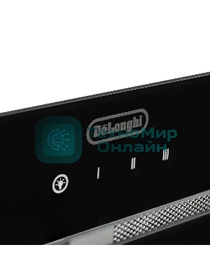 Вытяжка встраиваемая DeLonghi COSETTA 515 NB черный, 53 см, 1500 куб. м/ч, 63 дБ