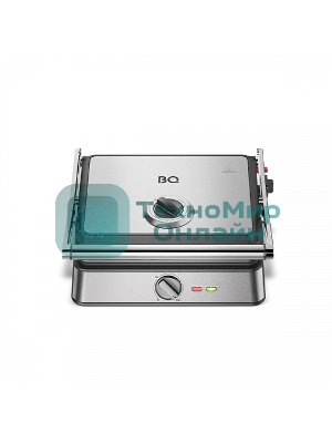Гриль электрический BQ GR3007, черный/стальной