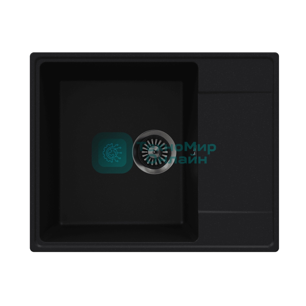 Кухонная мойка Maunfeld Lacrima 605 MFQS-605B черный