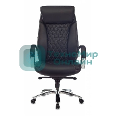Кресло Бюрократ T-9924SL черный, кожа