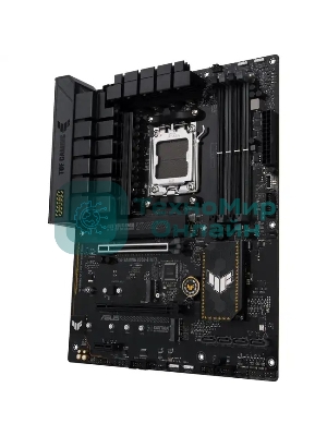 Материнская плата ASUS TUF GAMING B650E-PLUS WIFI, AM5, AMD B650, 4xDDR5, 4xSATA, 3xM.2, 1xPCIe 5.0 x16, 1xPCIe 4.0 x4, 2xPCIe 4.0 x1, 1xDisplayPort, 1xHDMI, 1x2.5Gb LAN, Wi-Fi 6E, Bluetooth 5.3, 1xUSB-C 20Gbps, 3xUSB-A 10Gbps, 6xUSB-A 2.0, 5x3.5 мм, 7.1, ATX