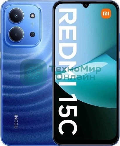 Смартфон Xiaomi Redmi 15C 4/256Gb синий