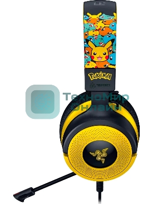 Гарнитура Razer Kraken V4 X Pokemon Kanto Starters Edition мультицвет, проводная, подсветка