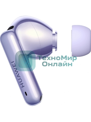 Наушники TWS Huawei FreeBuds 6i (Orca-T100) фиолетовый, внутриканальные, Bluetooth, активное шумоподавление, до 8 ч