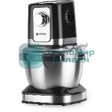 Кухонная машина Vitek VT-1435 черный/серебристый