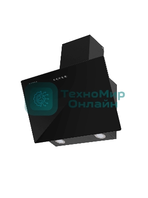 Вытяжка наклонная Maunfeld Dream 60 Push Glass, черный, 60 см, 700 куб. м/ч, 47 дБ