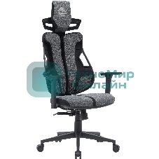 Кресло Cactus CS-CHR-DUO-GYBK серый, экокожа