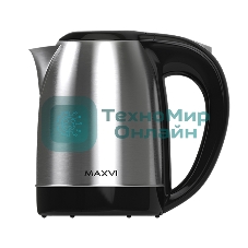 Чайник электрический Maxvi KE1721S silver-black