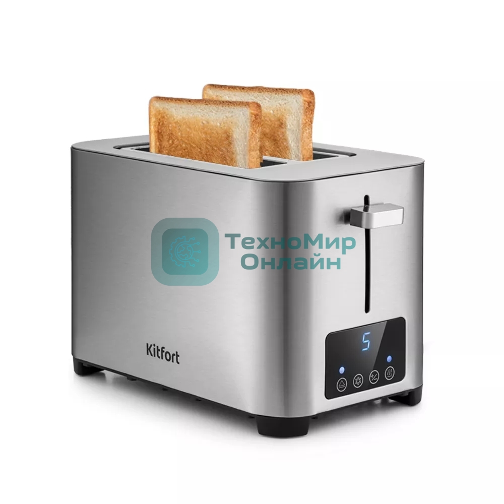 Тостер Kitfort KT-2048 нержавеющая сталь