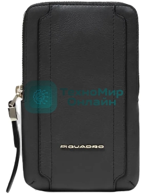 Чехол для смартфона Piquadro Circle AC6835W92R/N черный натур.кожа