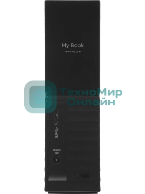 Внешний HDD Western Digital My Book WDBBGB0240HBK, 24Tb, USB 3.2 Gen 1 Type-A, 5400 rpm, черный