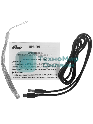 Радиоприемник Ritmix RPR-001 черный