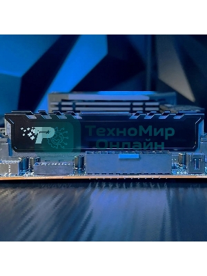 Оперативная память Patriot Signature Premium, DDR5, 16GB (2x8 GB), 4800 MHz, CL40, DIMM, радиатор, черный