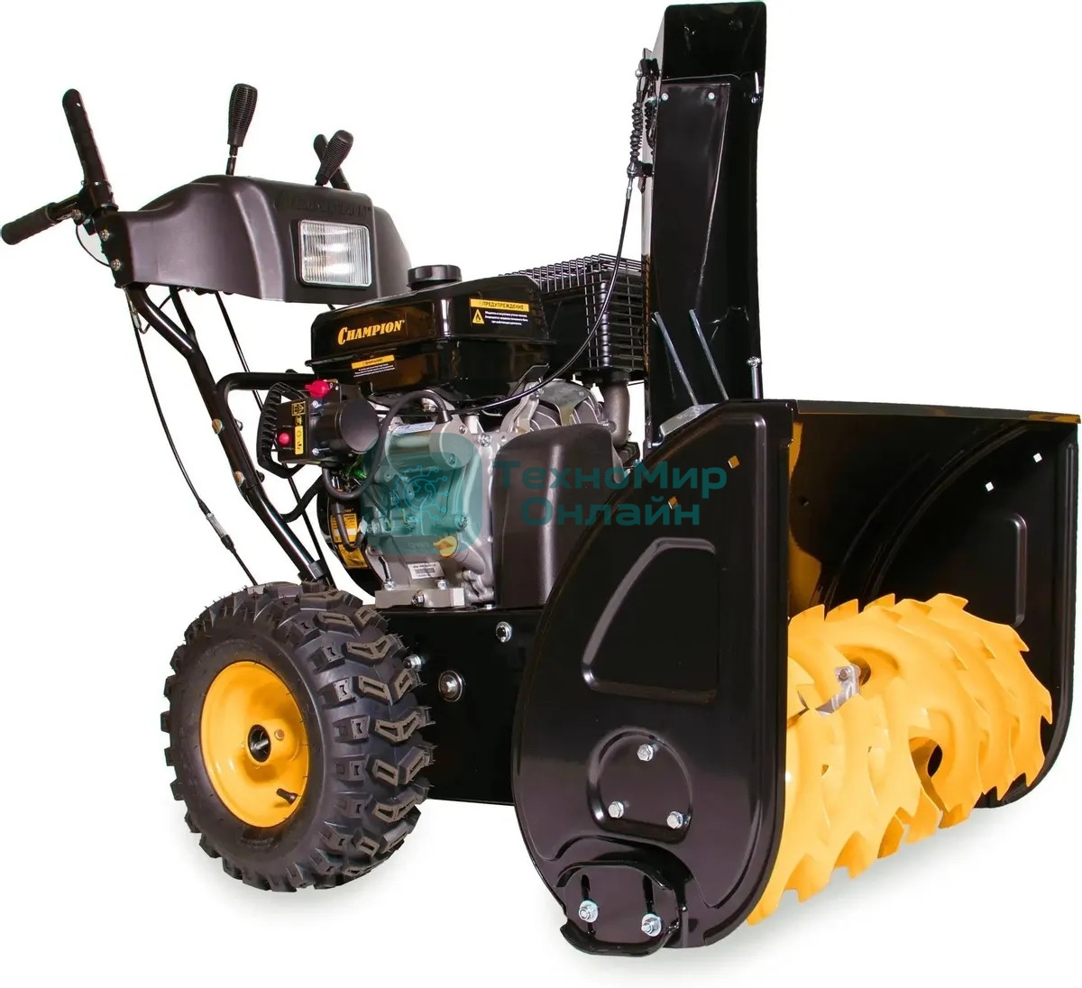 Снегоуборщик Champion ST 1170E бензиновый 11лс 337см3 шир.захв.70см выс.захв.55см ск.6+2 122кг