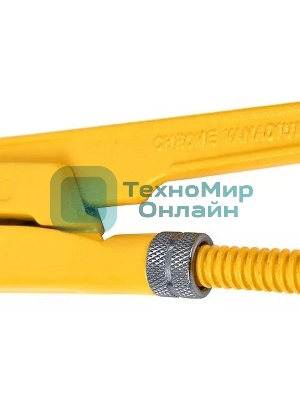 Трубный рычажный ключ №3 с прямыми губками Deli DL105167 560мм, раскрытие губок 0-67мм, сталь Cr-V