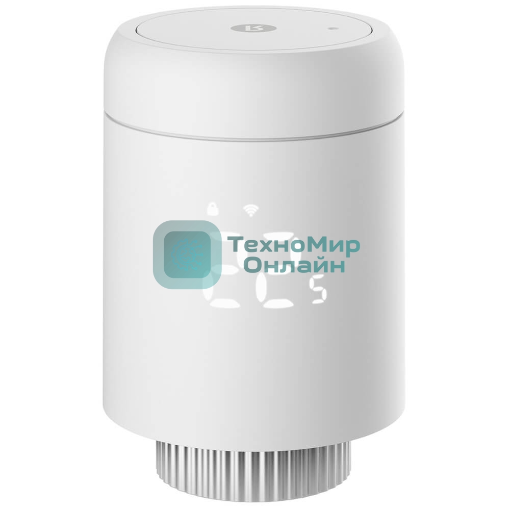 Умный терморегулятор Яндекс для радиатора, работает с Алисой, Zigbee, YNDX-00518