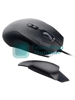 Мышь проводная GMNG 930GM черный, 12800 dpi, USB, кнопки - 7