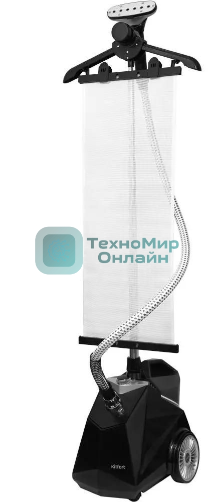 Отпариватель Kitfort KT-970 черный, 2350 Вт, 50 г/мин, 3800 мл