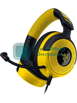 Гарнитура Razer Kraken V4 X Pokemon Kanto Starters Edition мультицвет, проводная, подсветка