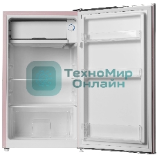 Холодильник Ascoli ADFRD90 розовый однокамерный 85/15л морозилка сверху