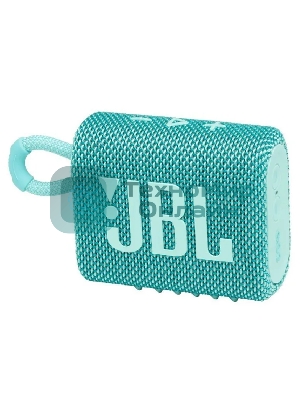 Портативная акустика JBL GO 3, бирюзовый