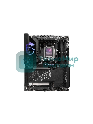 Материнская плата MSI MPG X870E CARBON WIFI, AM5, AMD X870E, 4xDDR5, 4xSATA, 4xM.2, 1xPCIe 5.0 x16, 1xPCIe 5.0 x4, 1xPCIe 4.0 x4, 1xHDMI, 2xUSB-C, 2x1Gb LAN, 9xUSB 3.2 Gen 2, 2xUSB4, 2x3.5 мм, 7.1, ATX