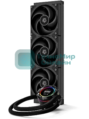 Система жидкостного охлаждения ID-Cooling SL360 PRO SE черный 120мм алюминий+медь 2000rpm 27.2db 4-pin 350W