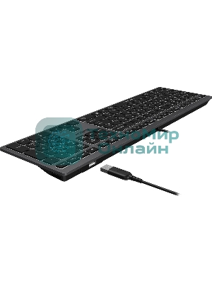 Клавиатура проводная A4Tech Fstyler FX60H, USB, серый/белый