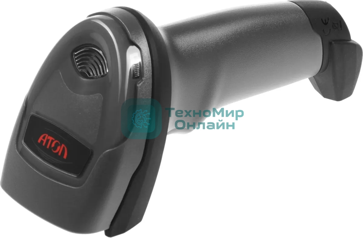 Сканер штрих-кода ручной Атол SB2108 Plus (rev.2) (57984) 2D имидж, 350 скан/сек, USB, серый