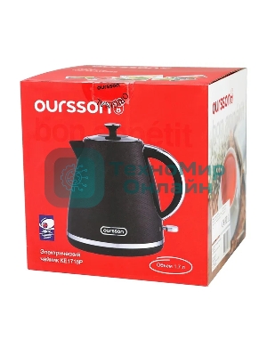 Чайник электрический OURSSON KE1718P/BL