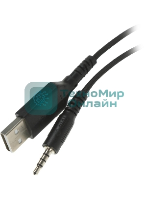 Гарнитура Bloody G220 чёрный, проводная, подсветка