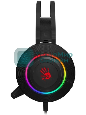 Гарнитура Bloody G521 чёрный, проводная, USB