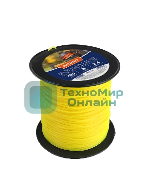 Леска Roundline D 2,4 мм L 400 м (круглая, желтая) 240-400-1