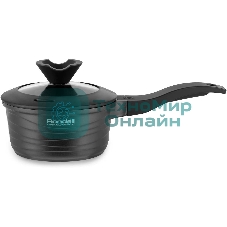 Ковш Rondell Walzer RDA-764, 1.3л, 16см, с крышкой, черный