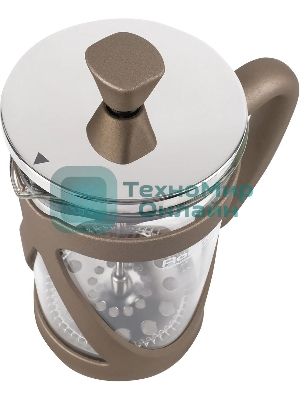 Френч-пресс Rondell Impressia Bronze RDS-1258, 0.35л, бронзовый