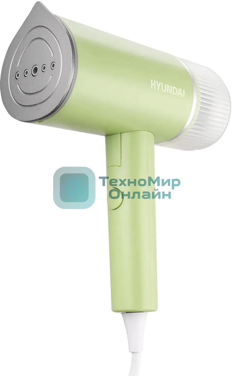 Отпариватель Hyundai H-HSART004 зеленый, 1200 Вт, 21 г/мин, 120 мл