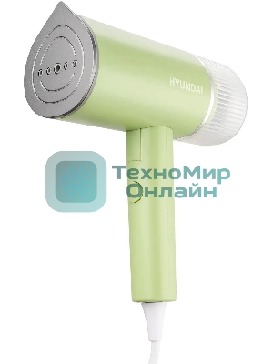 Отпариватель Hyundai H-HSART004 зеленый, 1200 Вт, 21 г/мин, 120 мл