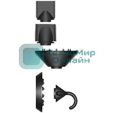 Фен Dyson Supersonic HD08 черный/никель, 1600 Вт, компактный, ионизация