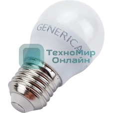 Лампа cветодиодная LED G45 IEK LL-G45-12-230-40-E27-G шар 12Вт 230В 4000К E27 GENERICA