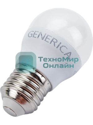 Лампа cветодиодная LED G45 IEK LL-G45-12-230-40-E27-G шар 12Вт 230В 4000К E27 GENERICA