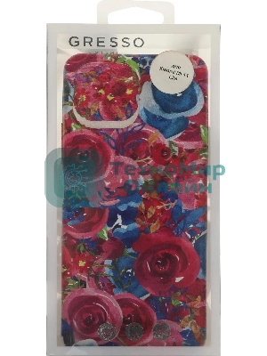 Чехол (клип-кейс) Gresso Air, для Xiaomi Mi 11 Lite, прозрачный/рисунок gr17aaae9765